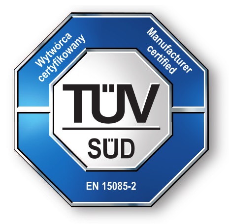 DIN-EN ISO 15085 Certificate